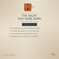 The Night You Were Born — real computed star map, ~8 pages, Swiss Ephemeris not AI