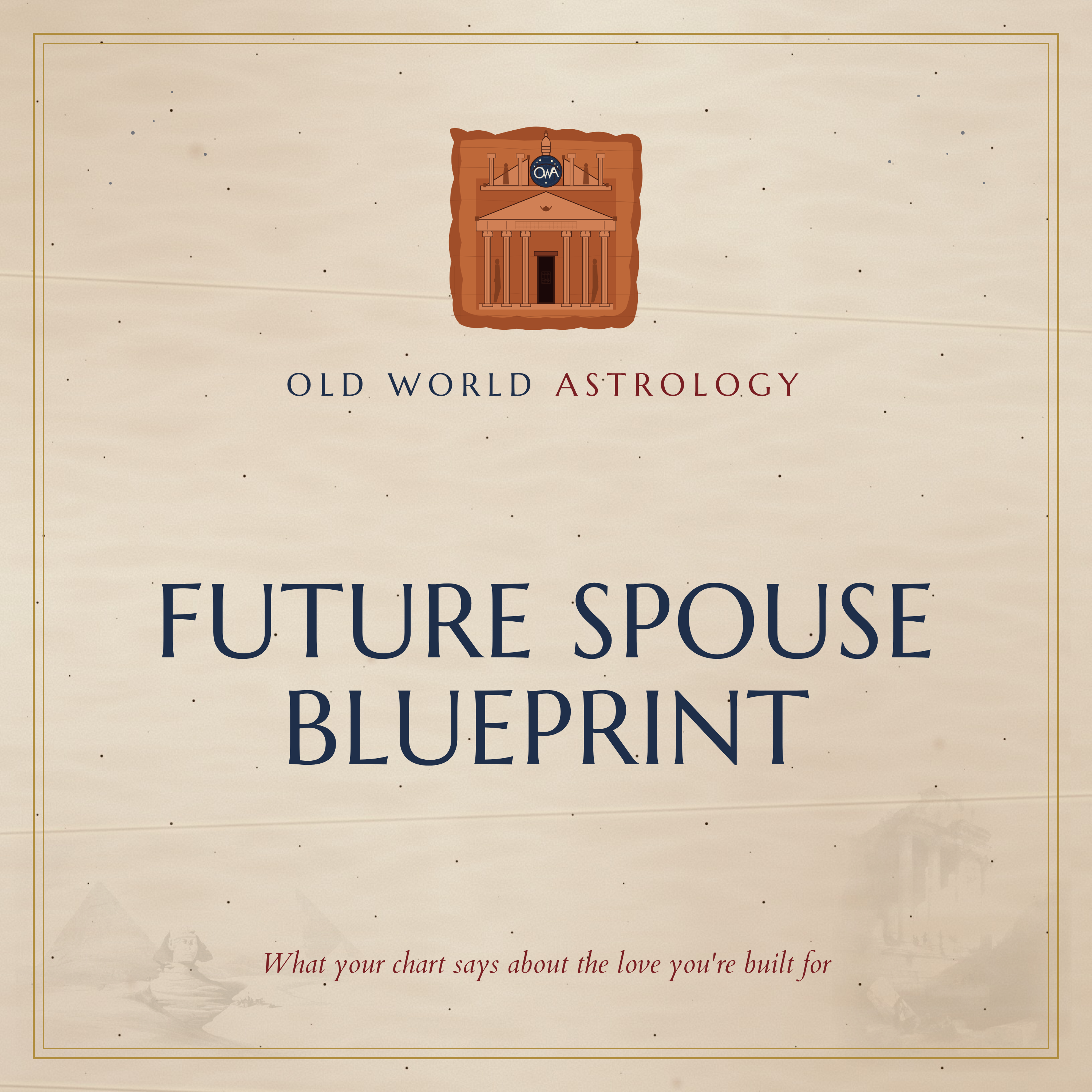 Future Spouse Blueprint title card