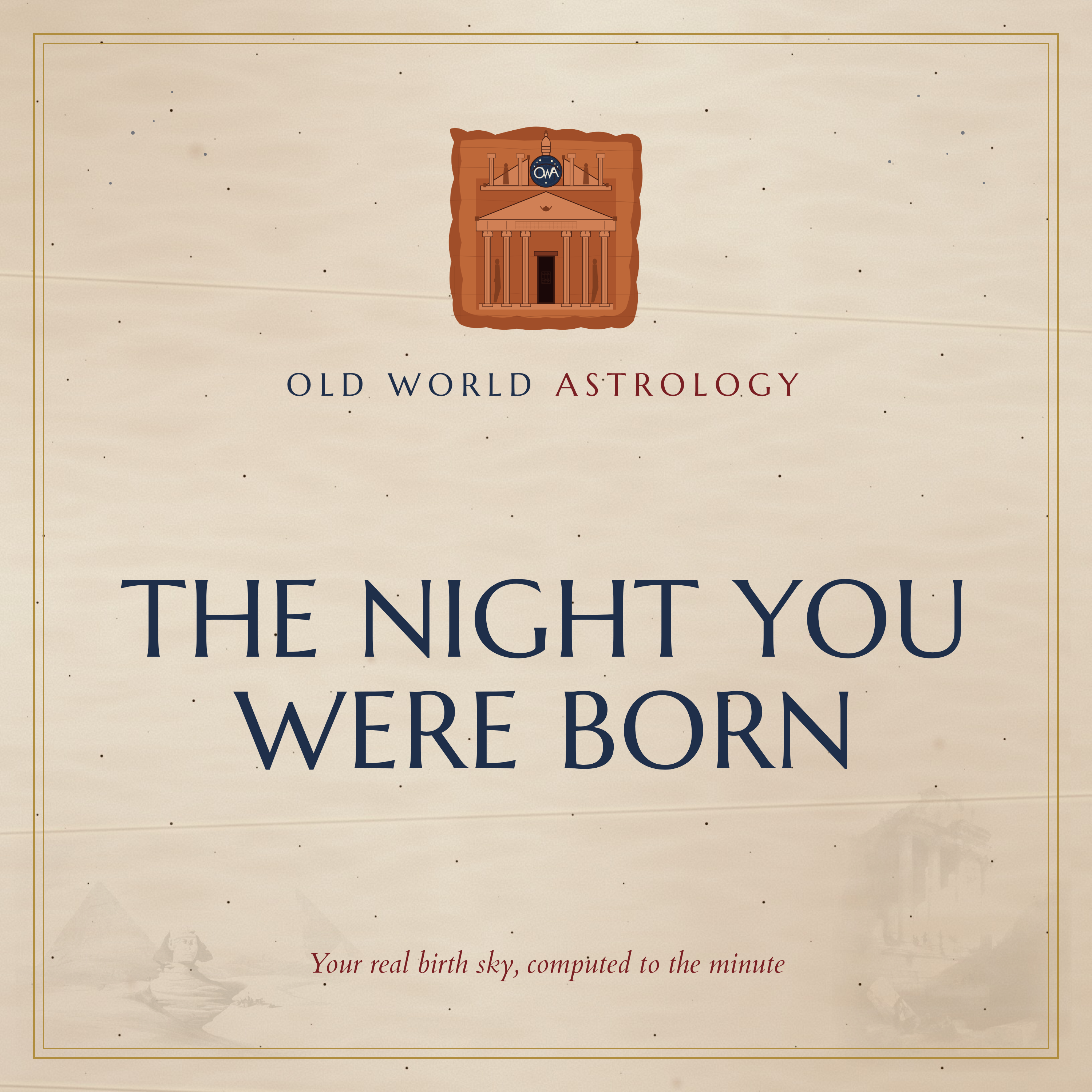 The Night You Were Born title card