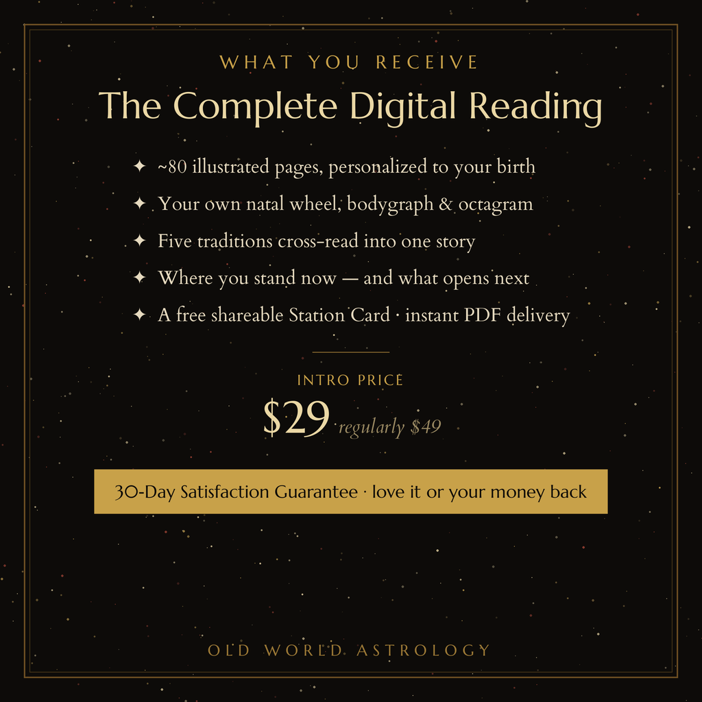 What you receive — the complete digital reading, $29 intro, 30-day satisfaction guarantee