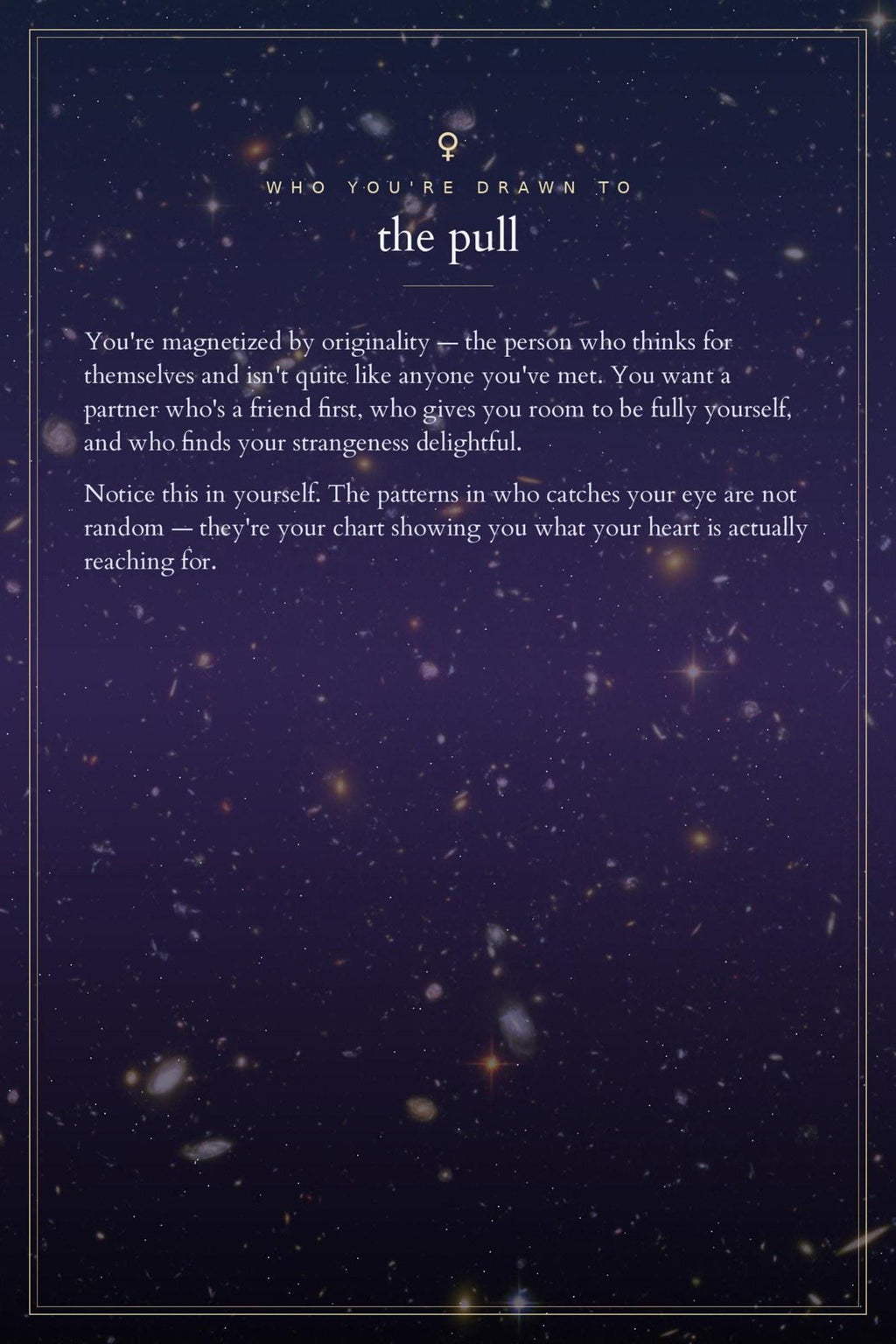 Future Spouse Blueprint sample page