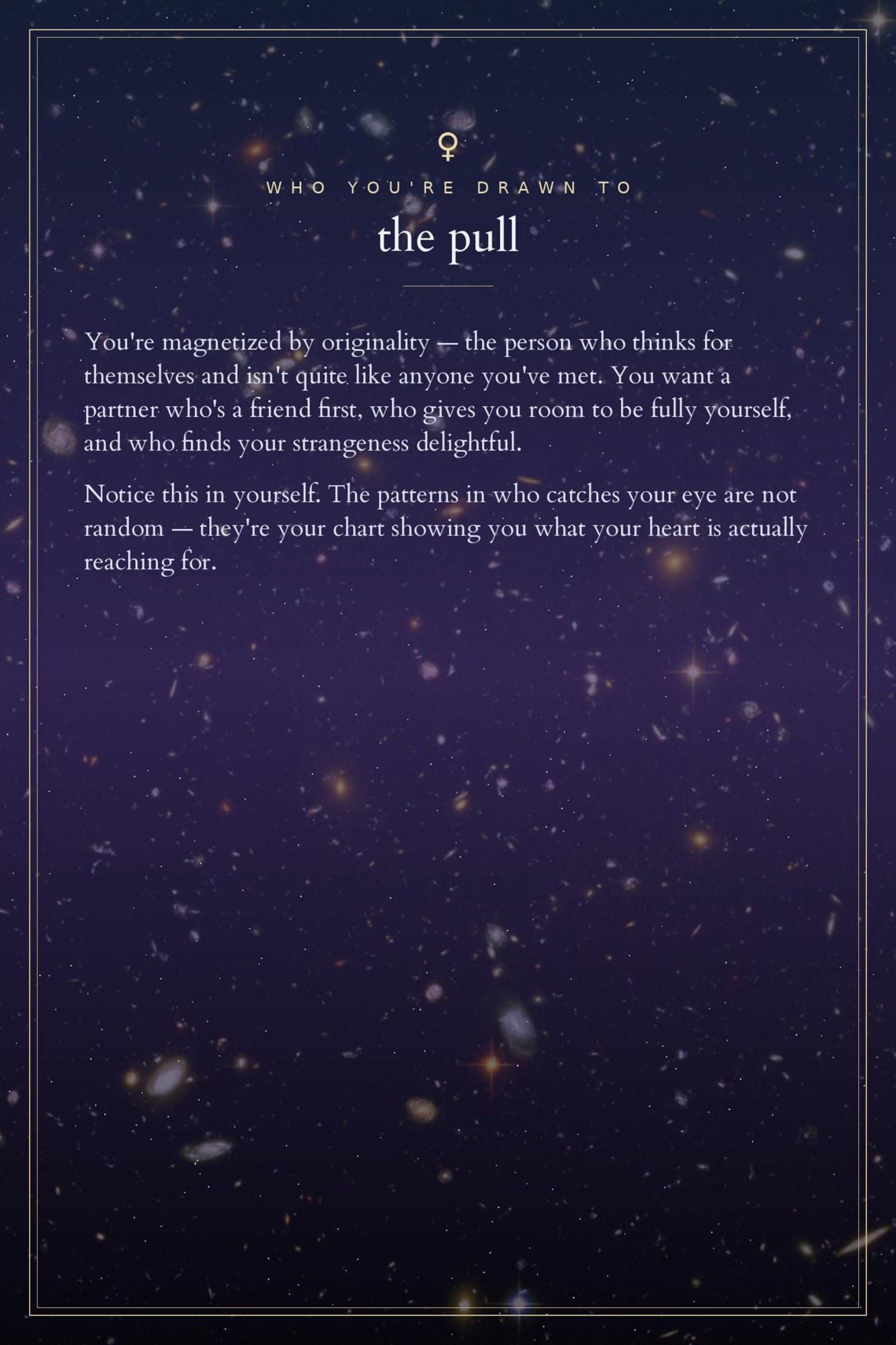Future Spouse Blueprint sample page