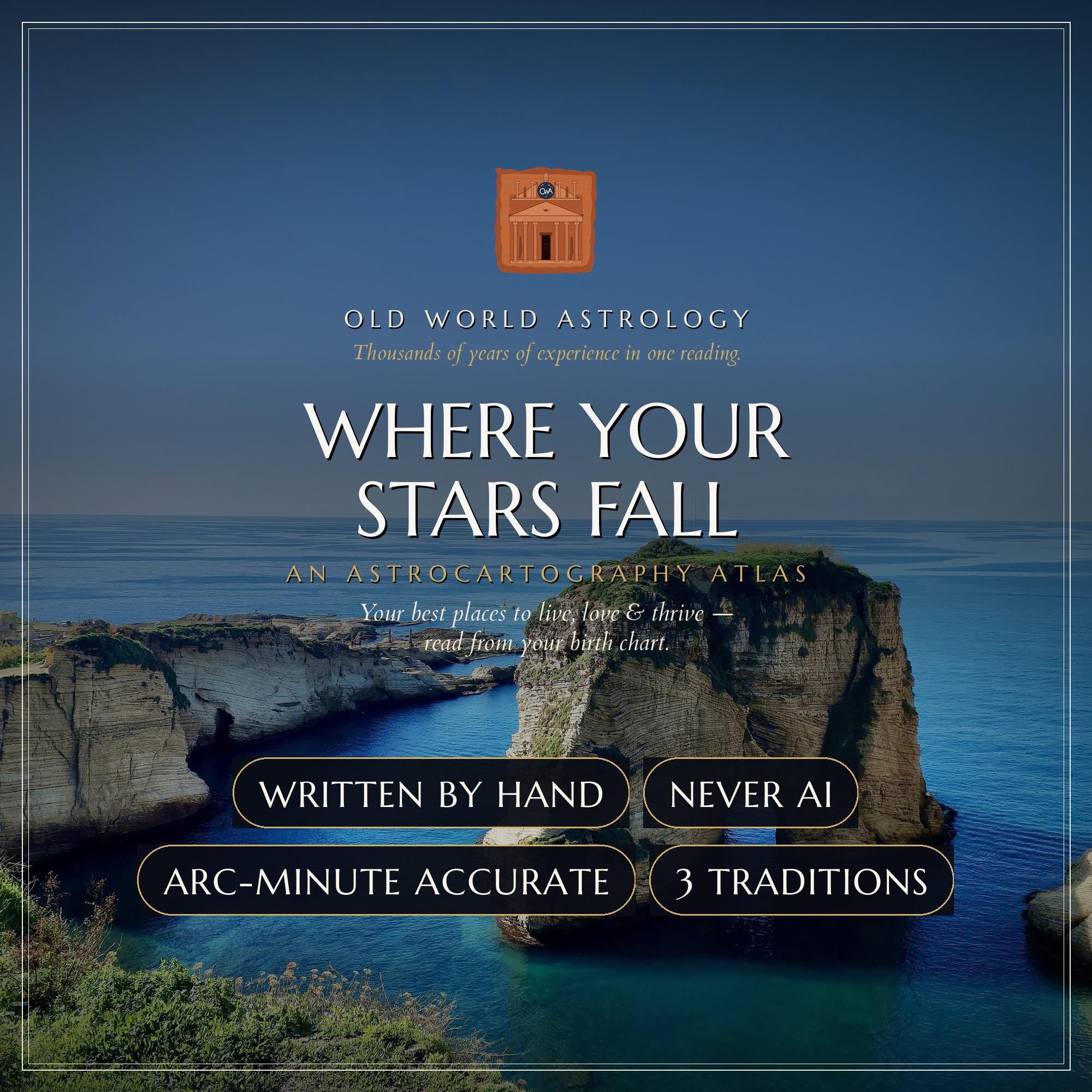 Where Your Stars Fall — Astrocartography Atlas